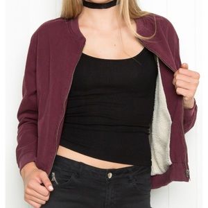 Brandy Melville Kasey Bomber jacket